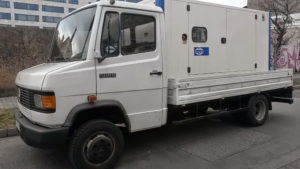 200kVA önjáró áramfejlesztő